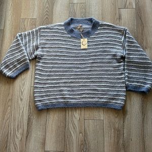 RAGA, blue  sweater NWT